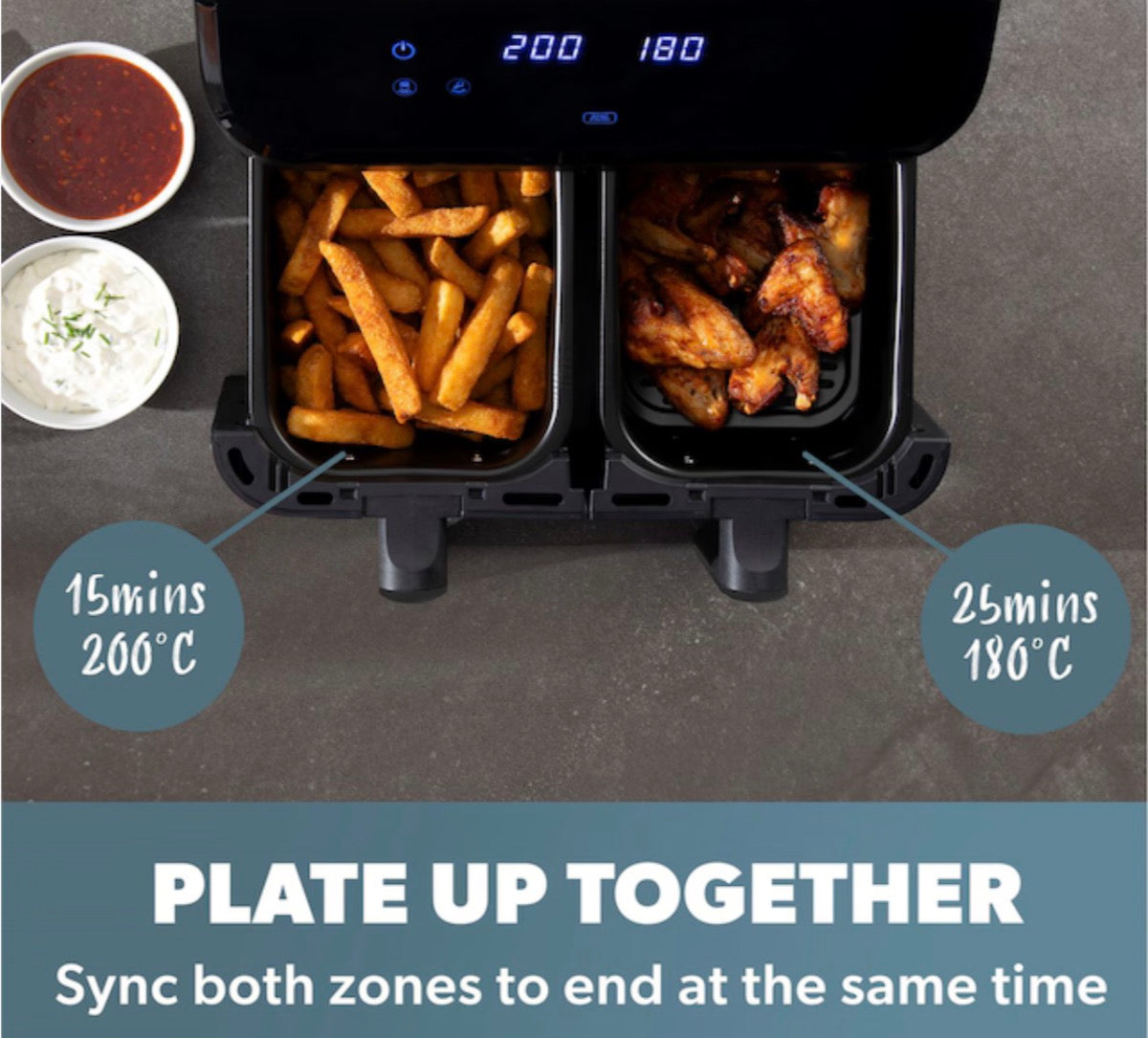 EGL
9L Dual Drawer Air Fryer