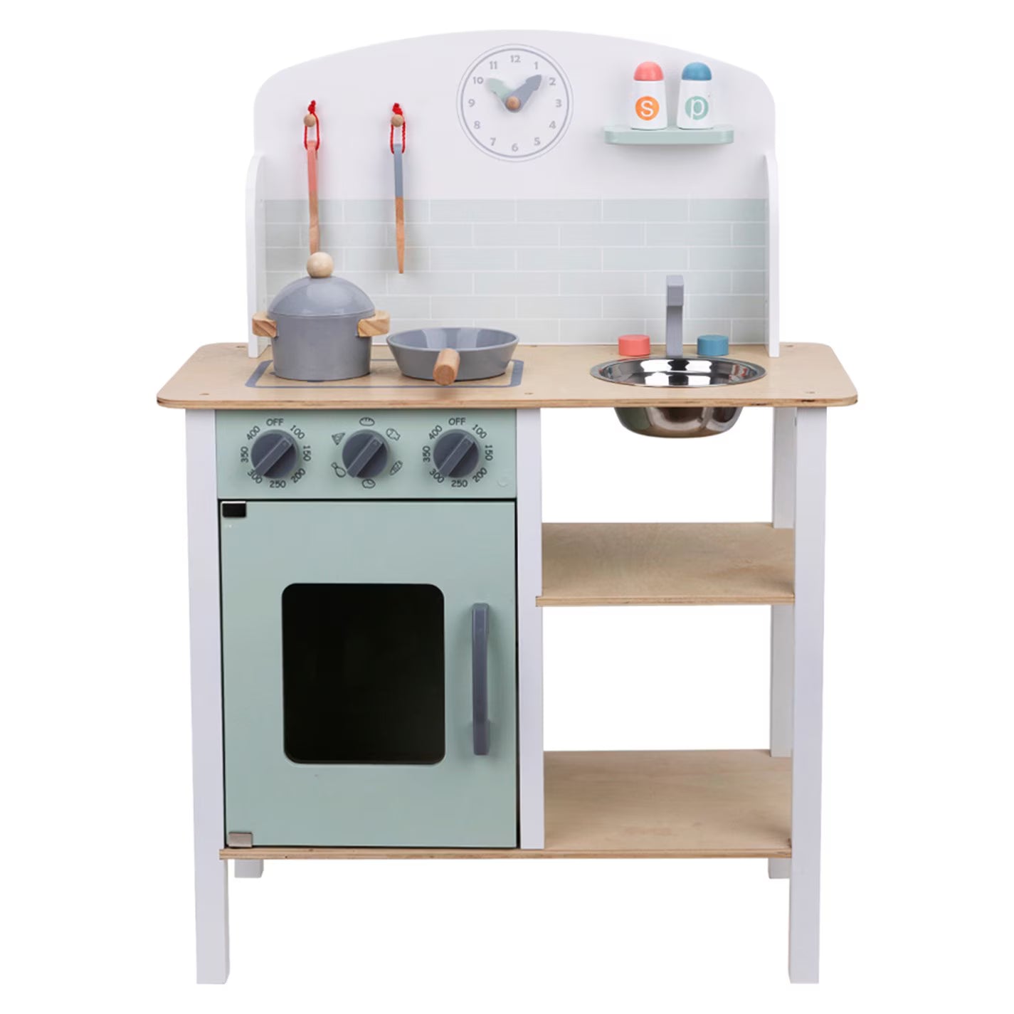 Tooky Toy Wooden Play Kitchen